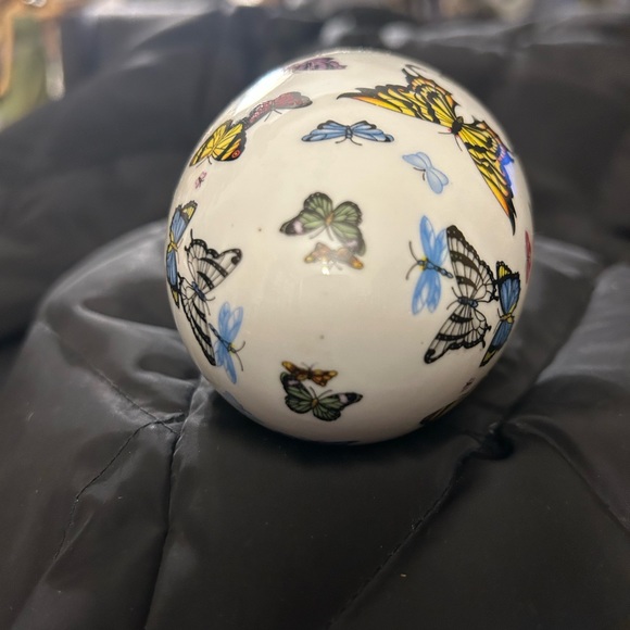 Faberge look porcelain egg - Picture 6 of 7